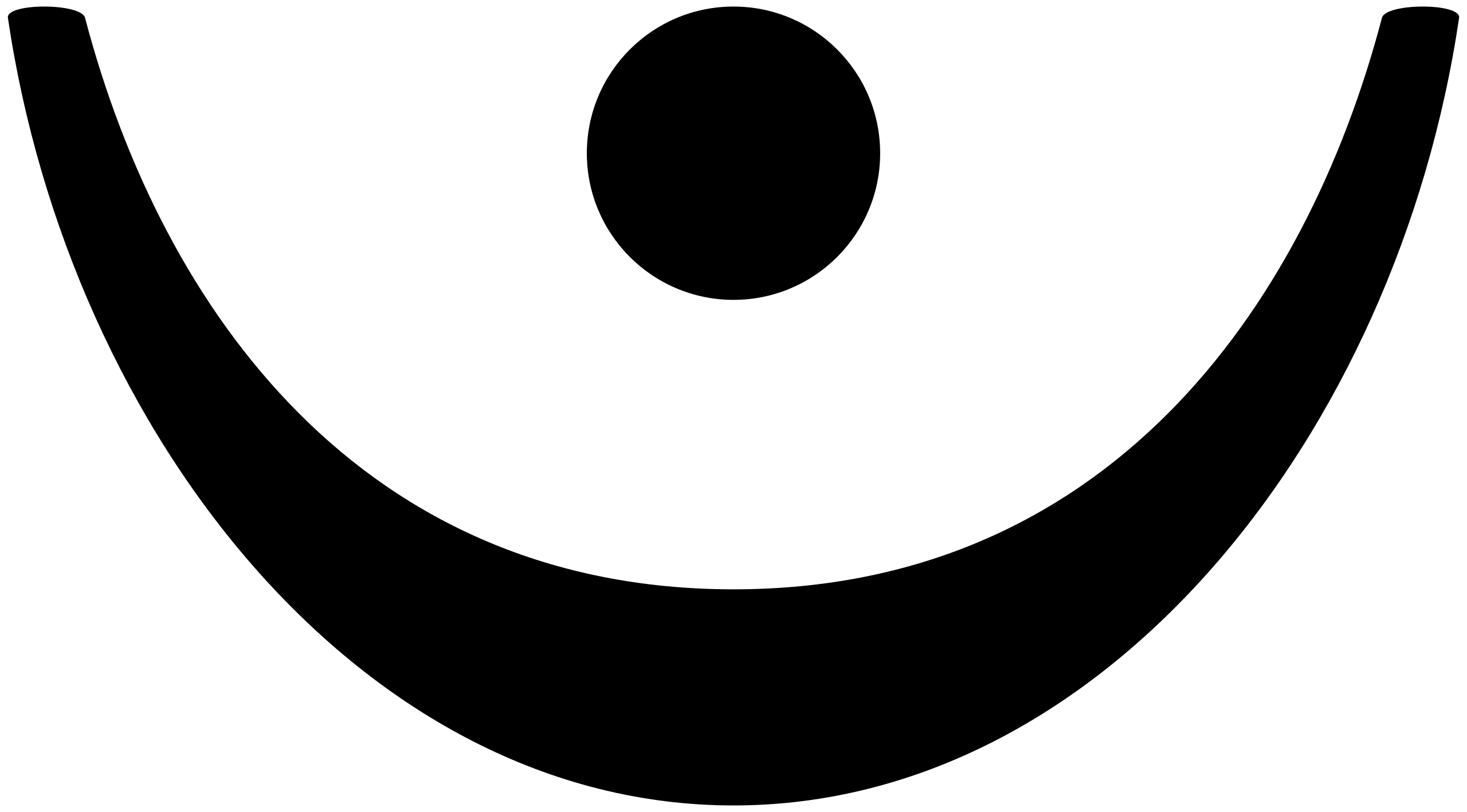 Fermata: down curve with dot on top.